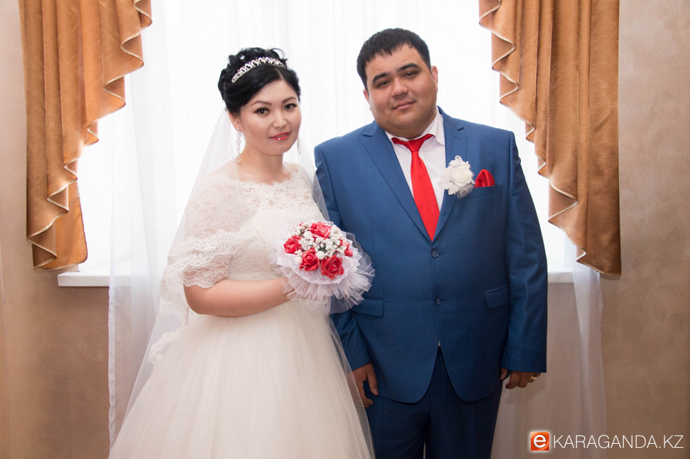Свадьба Жулдыз Касимовой и Алдияра Касимова в Караганде 7 марта 2015 года
